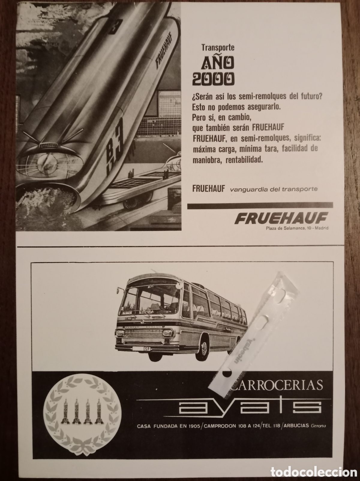 Paper Collecting Others: Publicidad autob&uacute;s carrocer&iacute;as ayats