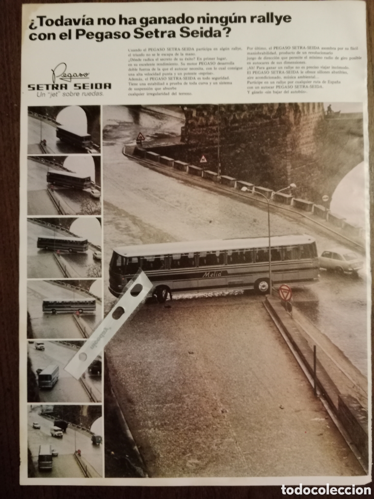 Paper Collecting Others: Publicidad autob&uacute;s setra seida Pegaso