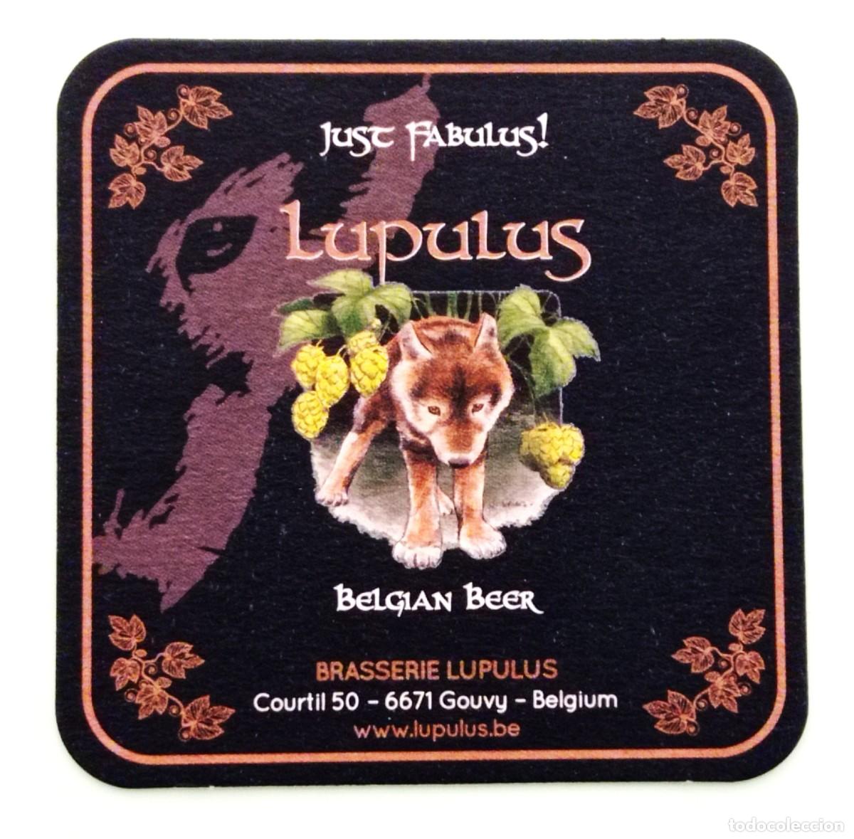 Otros Art&iacute;culos de Coleccionismo en Papel: POSAVASOS CERVEZA LUPULUS (B&Eacute;LGICA)