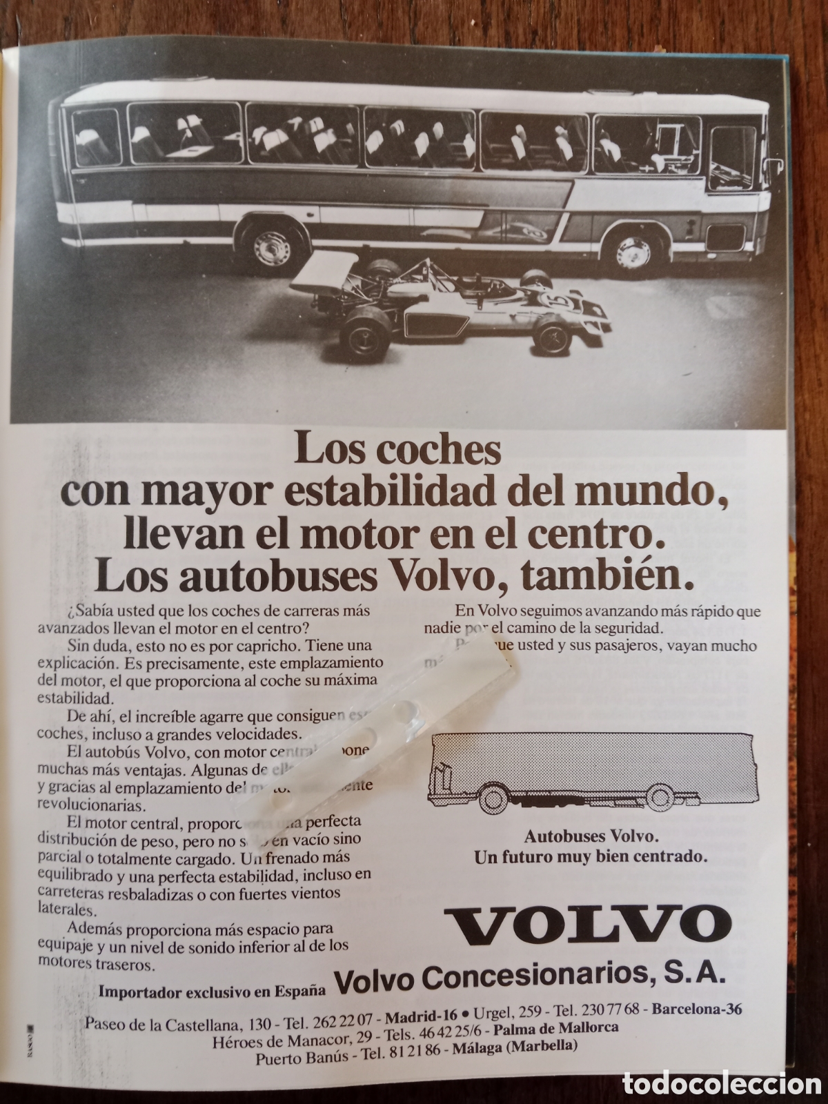 Paper Collecting Others: Publicidad autob&uacute;s volvo de 1981