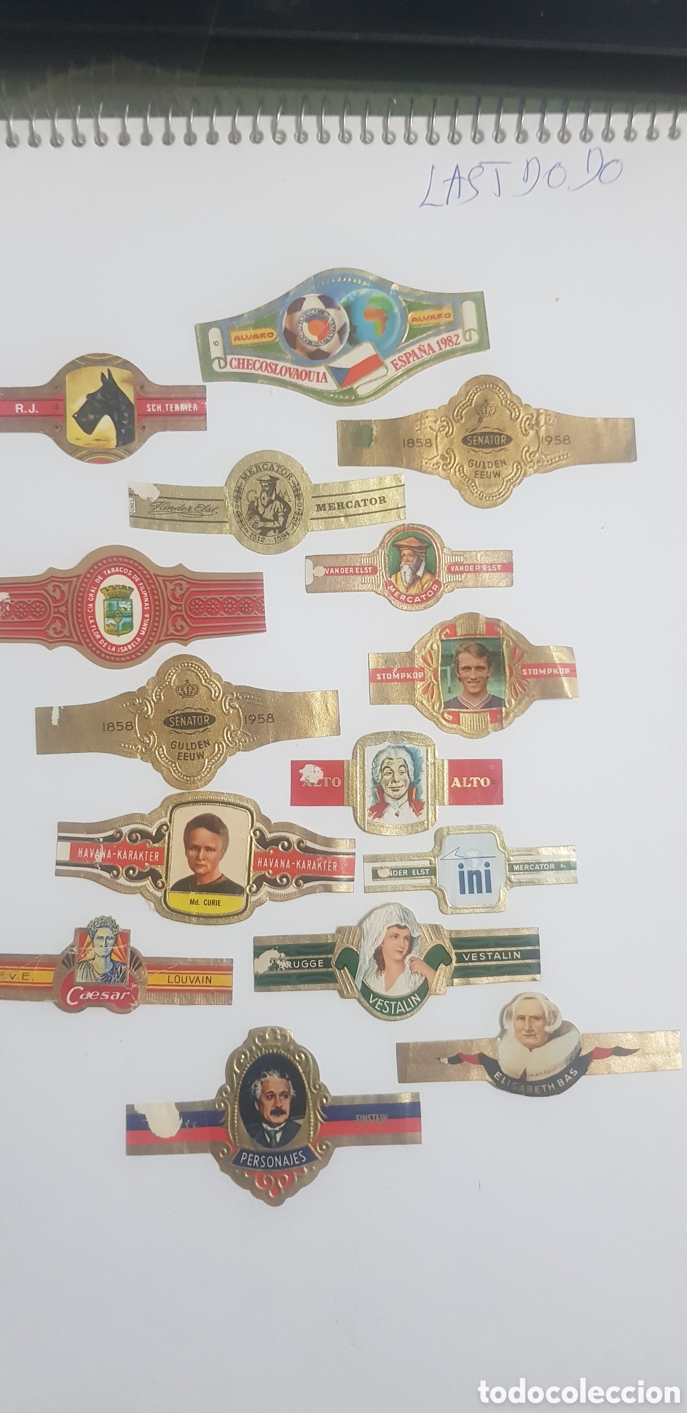 Otros Art&iacute;culos de Coleccionismo en Papel: 15 vitolas clasicas varias marcas