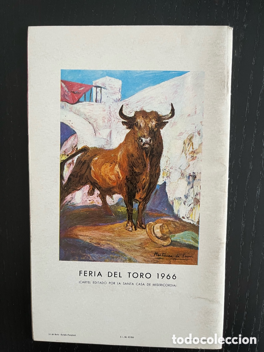 Otros art&iacute;culos de coleccionismo en papel: Programa San Fermin 1966 - Foto 2