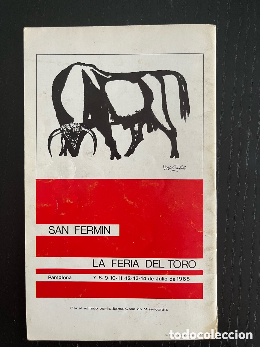Otros art&iacute;culos de coleccionismo en papel: Programa San Fermin 1968 - Foto 2