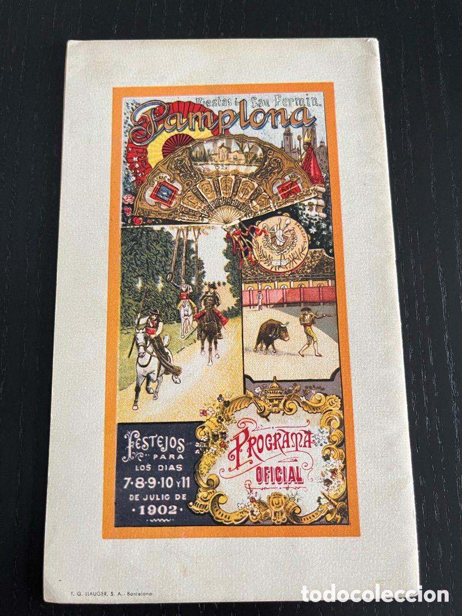 Otros art&iacute;culos de coleccionismo en papel: Programa San Ferm&iacute;n 1952 - Foto 2