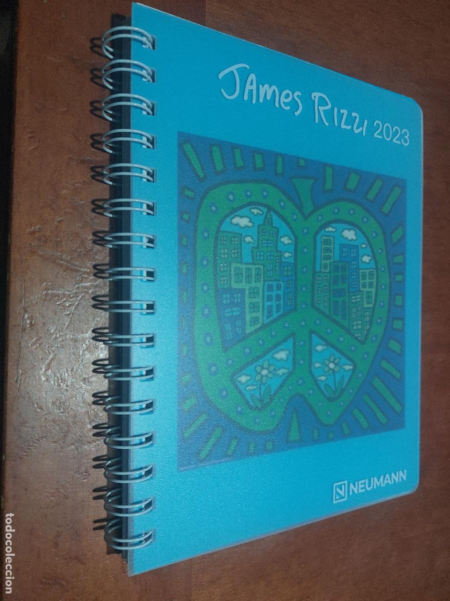 Sammelleidenschaft Andere Papierartikel: JAMES RIZZI 2023. NEUMANN. AGENDA. SIN USAR. BUEN ESTADO