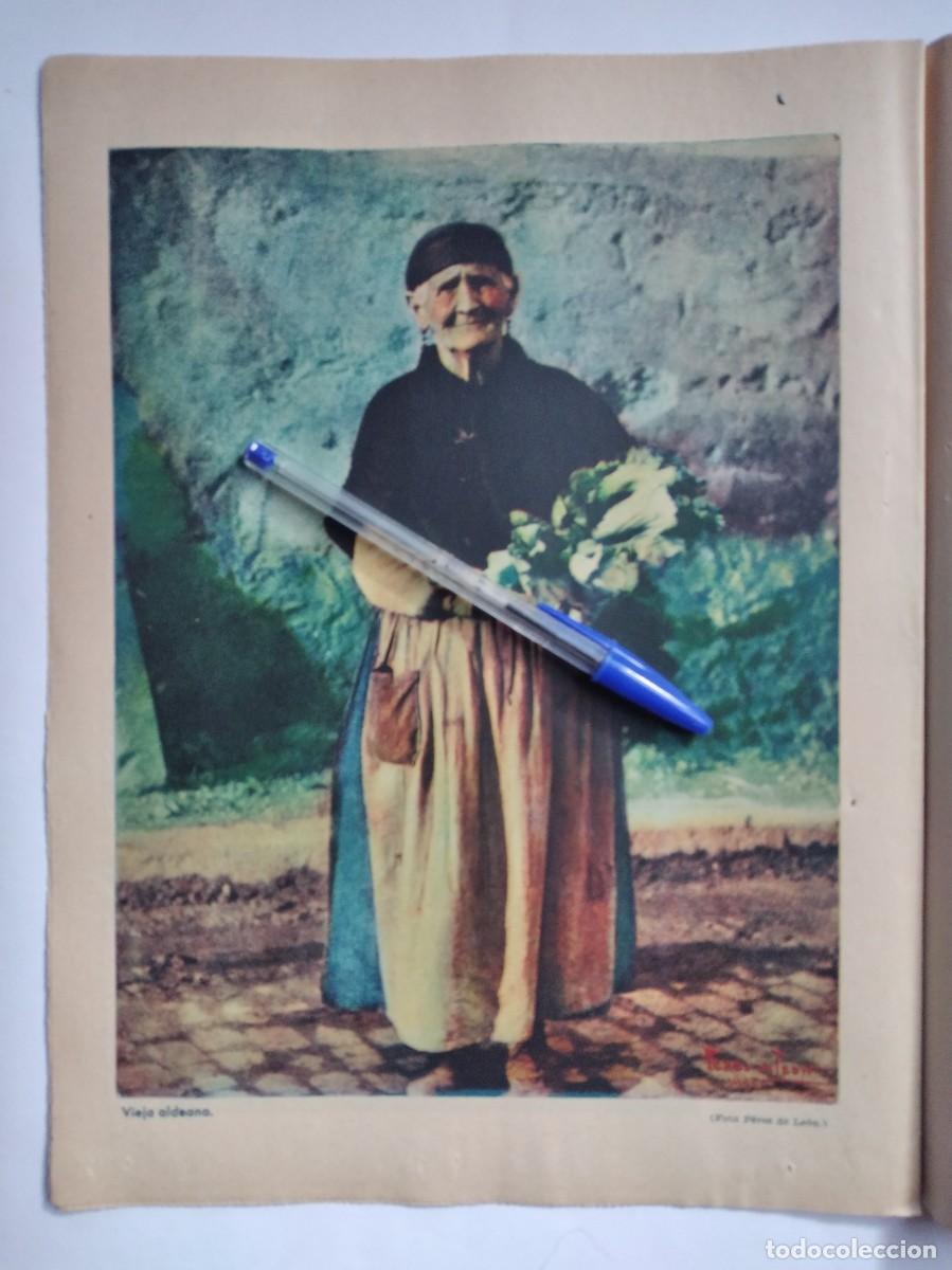 Otros Art&iacute;culos de Coleccionismo en Papel: P&Eacute;REZ DE LE&Oacute;N FOTOGRAF&Iacute;A VIEJA ALDEANA INDUMENTARIA ANTIGUA HOJA DE PRENSA A&Ntilde;O 1935