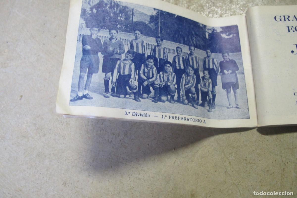 Altri oggetti di carta: LIBRETILLA DIVISION FUTBOL LIGA 1946 - 47, FOTOS INFANTIL JUVENIL ZONA BARCELONA