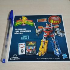 flyer publicidad power rangers hasbro papelería - Compra venta en ...