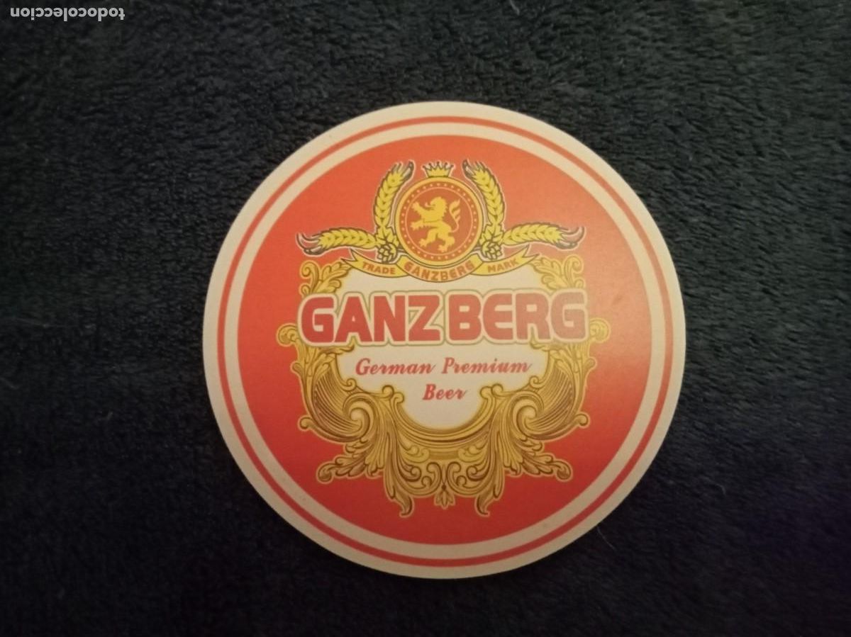 Otros art&iacute;culos de coleccionismo en papel: Posavaso cerveza Ganzberg Camboya