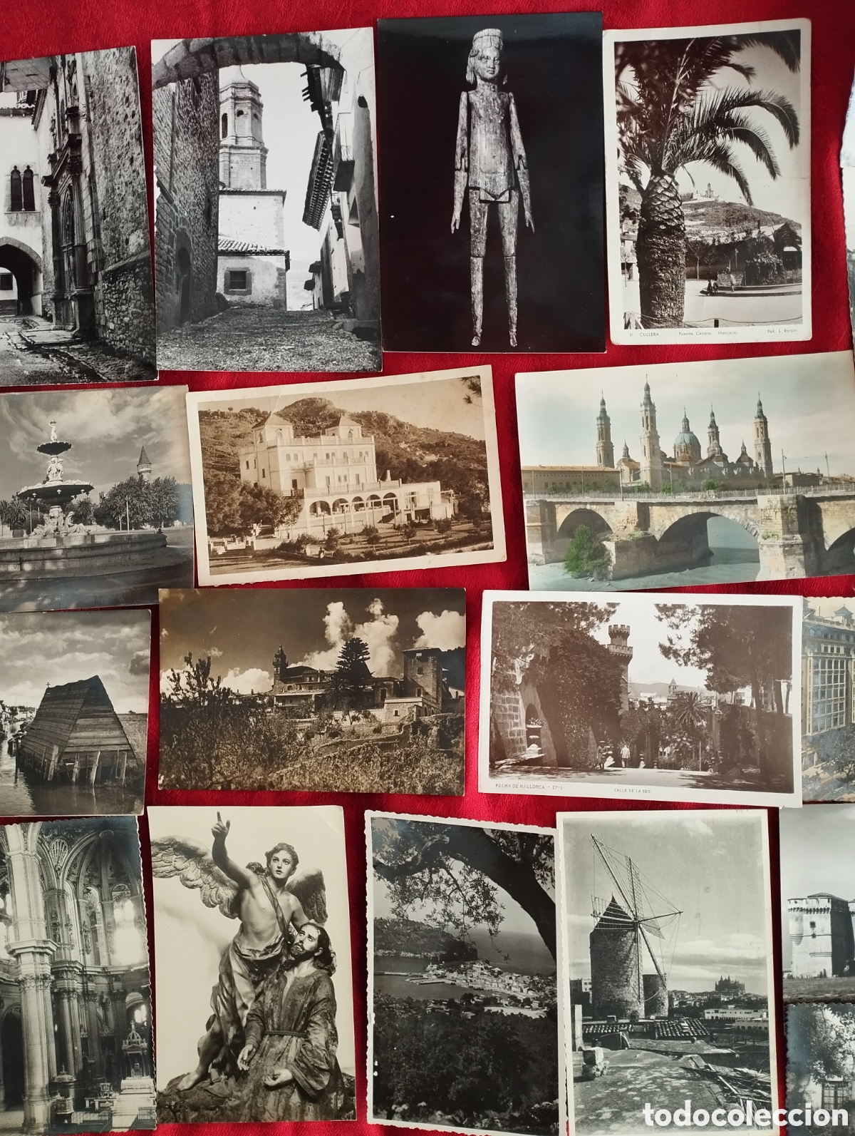 Otros art&iacute;culos de coleccionismo en papel: Lote Antiguas Postales. - Foto 4