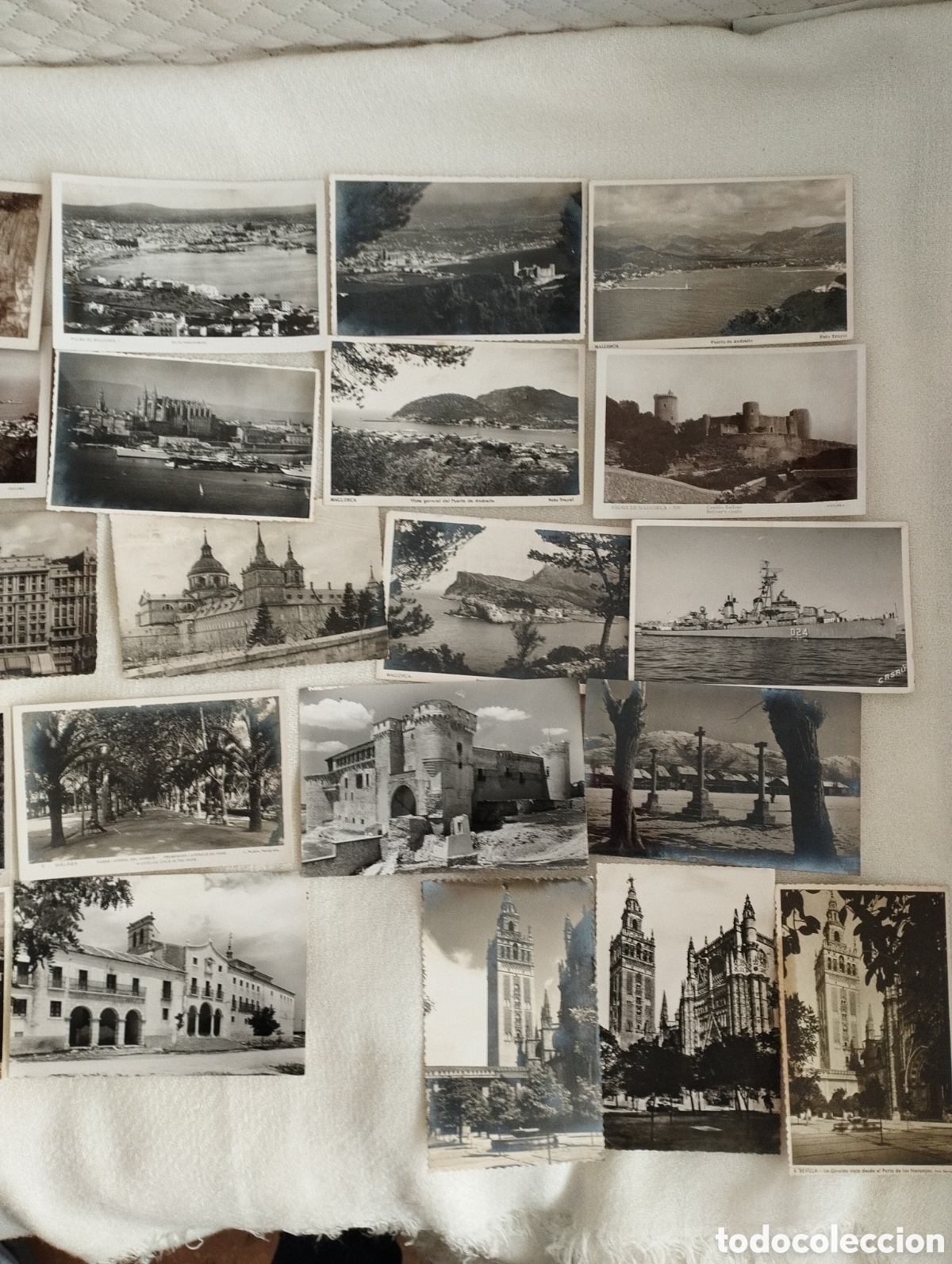 Otros art&iacute;culos de coleccionismo en papel: Lote Antiguas Postales. - Foto 6
