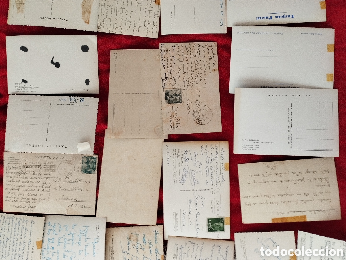 Otros art&iacute;culos de coleccionismo en papel: Lote Antiguas Postales. - Foto 8
