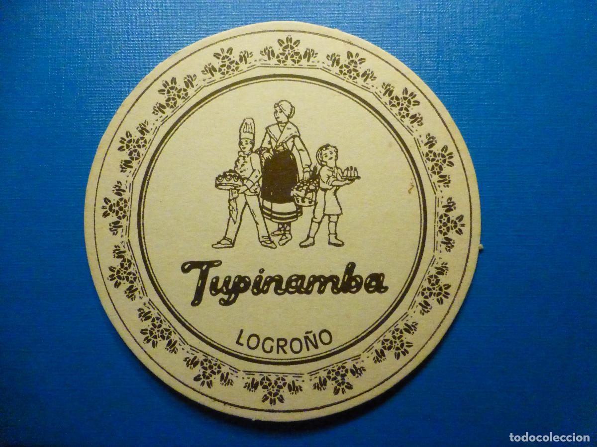 Outros artigos de papel: Posavasos pubs y discotecas - Cafeter&iacute;a - Tupinamba - Logro&ntilde;o
