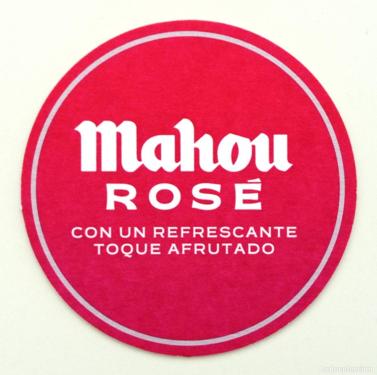 Otros art&iacute;culos de coleccionismo en papel: POSAVASOS CERVEZA MAHOU ROS&Eacute; (ESPA&Ntilde;A)