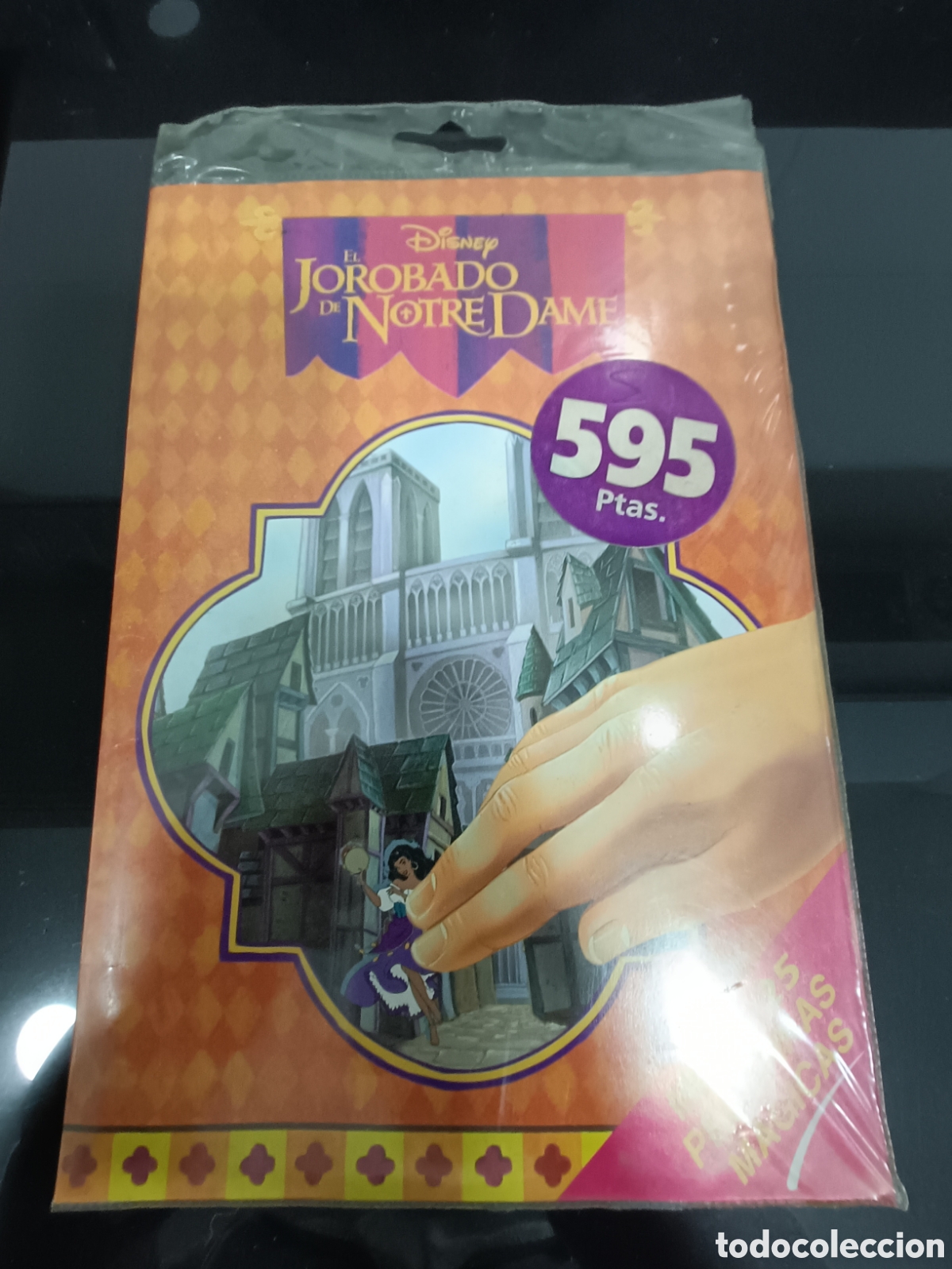 Otros Art&iacute;culos de Coleccionismo en Papel: &Aacute;lbum Diorama bl&iacute;ster pegatinas M&aacute;gicas Disney Jorobado de Notredame RBA