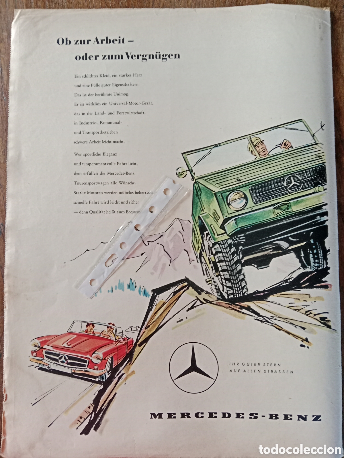 Paper Collecting Others: Publicidad autom&oacute;vil cami&oacute;n mercedes Benz