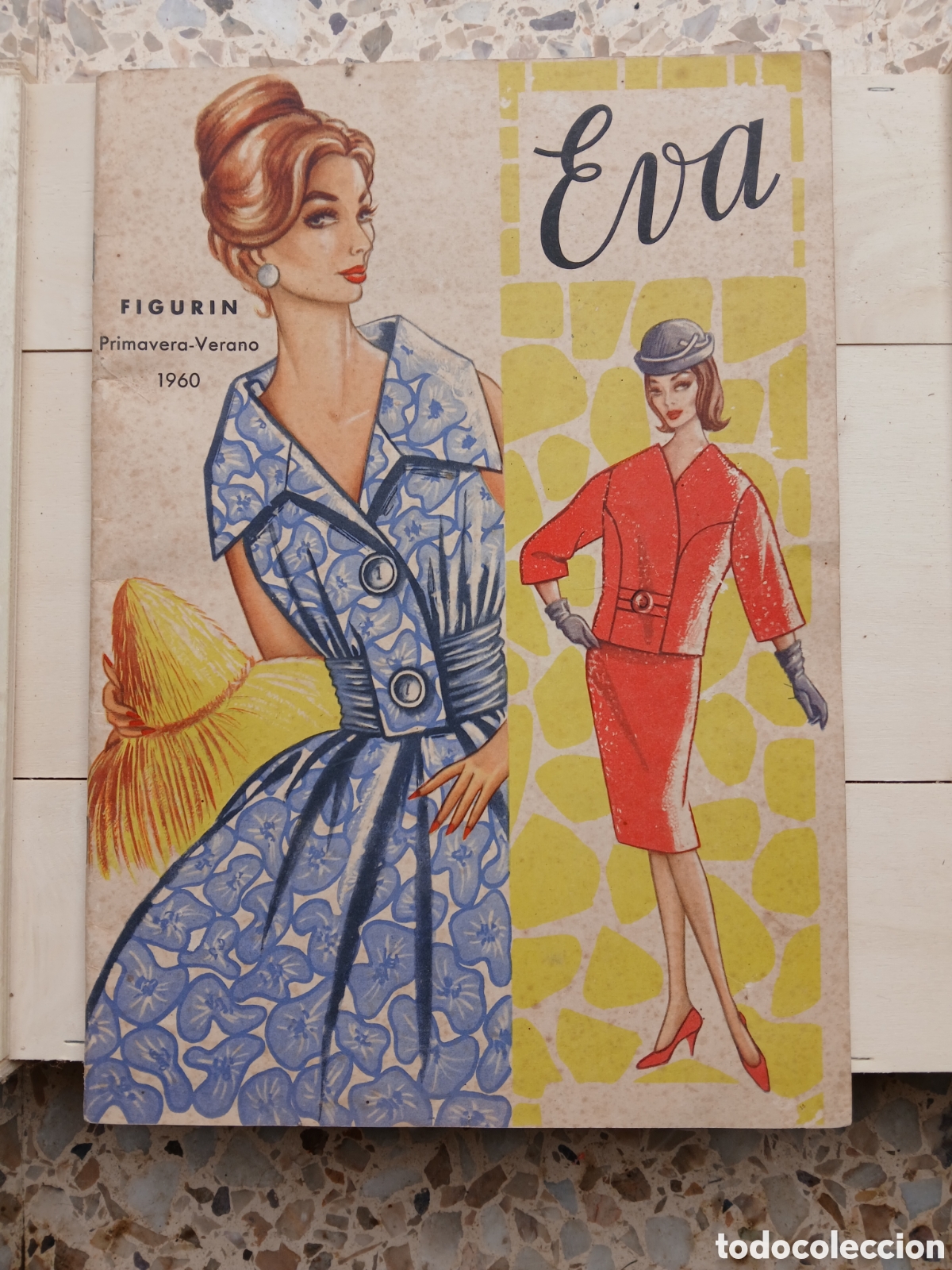 Otros art&iacute;culos de coleccionismo en papel: Eva figurin 1960 primavera verano moda revista