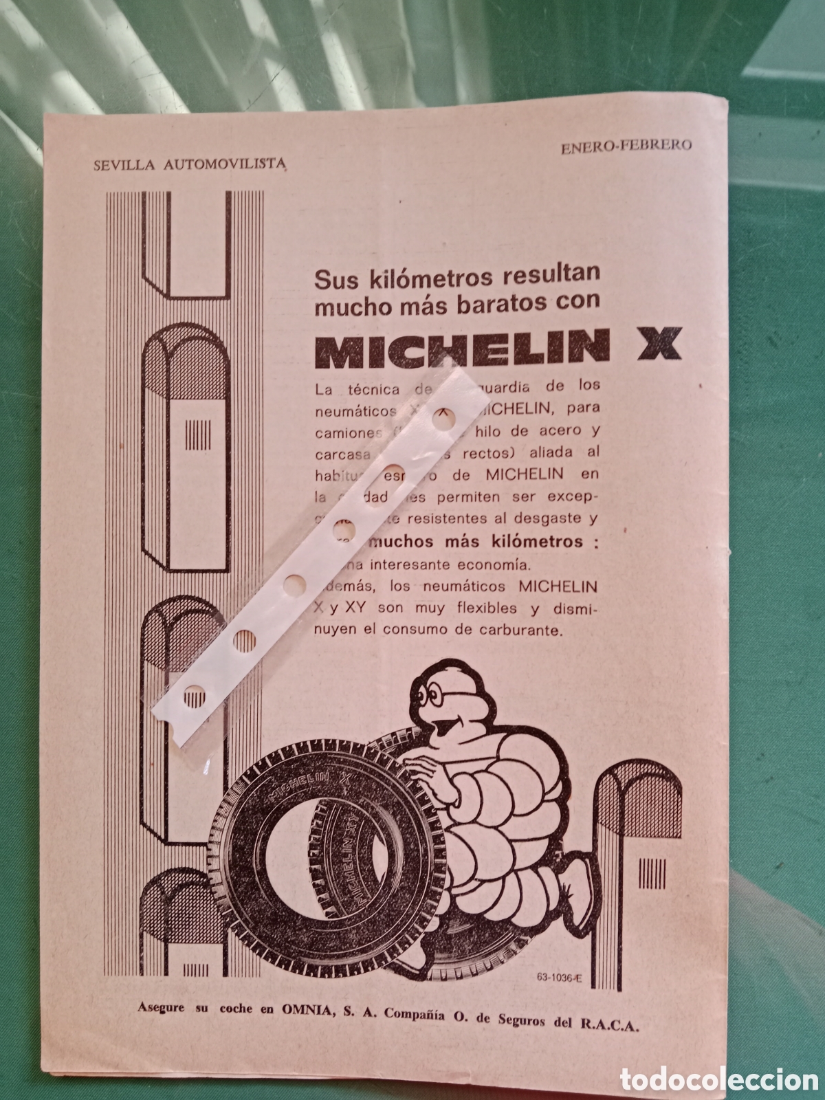 Paper Collecting Others: Publicidad neum&aacute;ticos Michelin camiones de 1964