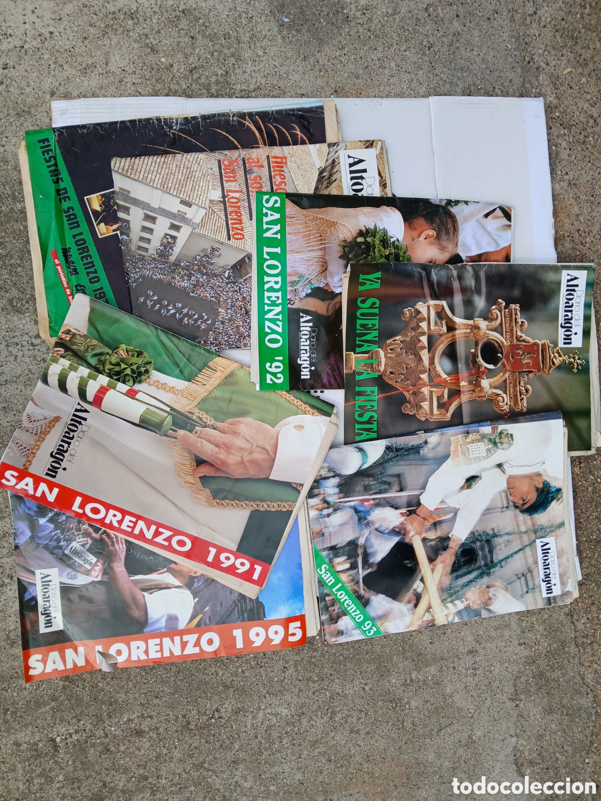 Otros Art&iacute;culos de Coleccionismo en Papel: Fiestas San lorenzo huesca diario del altoaragon