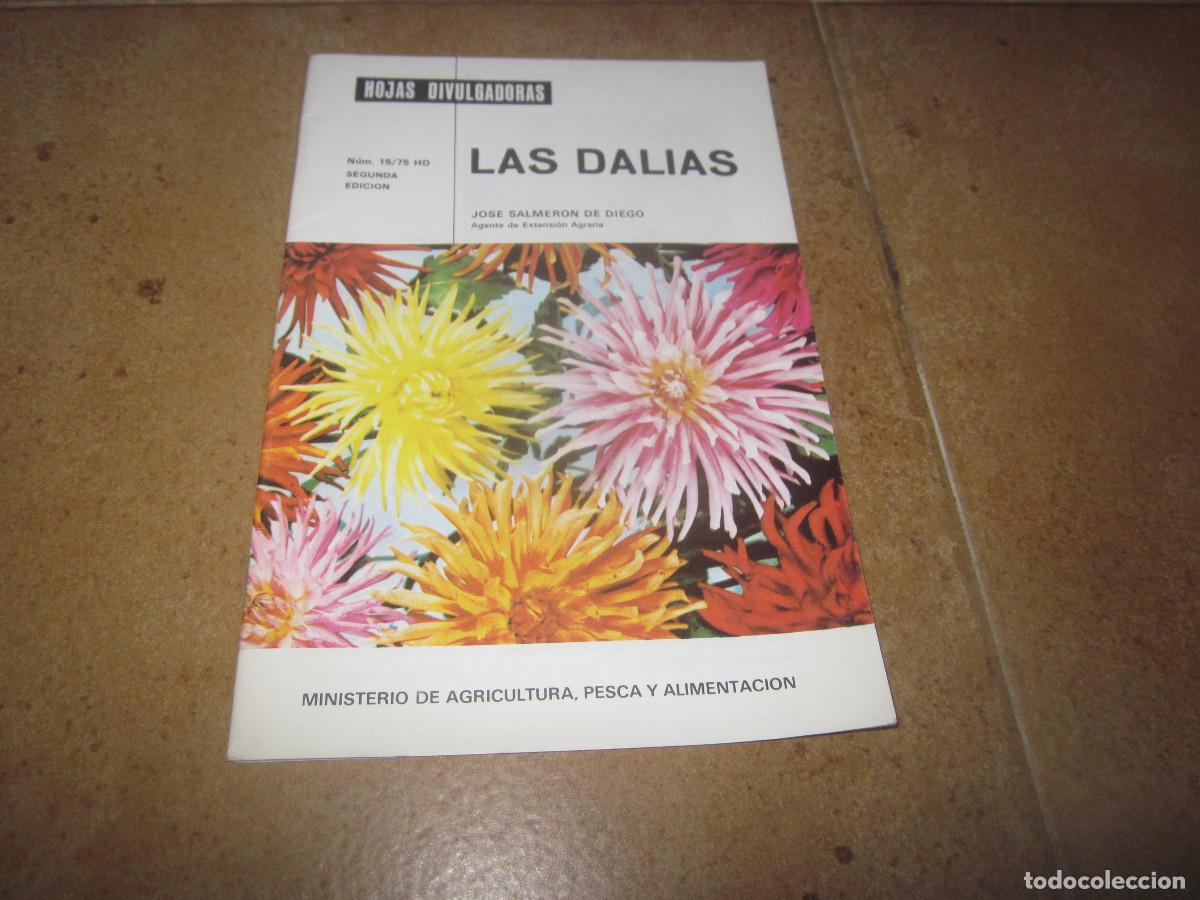Otros art&iacute;culos de coleccionismo en papel: HOJAS DIVULGADORAS - LAS DALIAS - MINISTERIO DE AGRICULTURA, PESCA Y ALIMENTACION - 1985