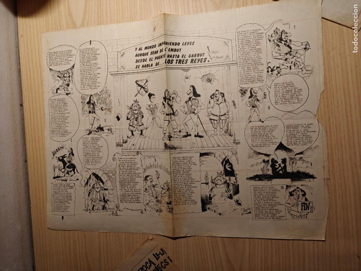 Otros Art&iacute;culos de Coleccionismo en Papel: AUCA LLEIDA LOTERIA 1973 ARMATS DE LLEIDA ILUSTRACION BELLART PEP