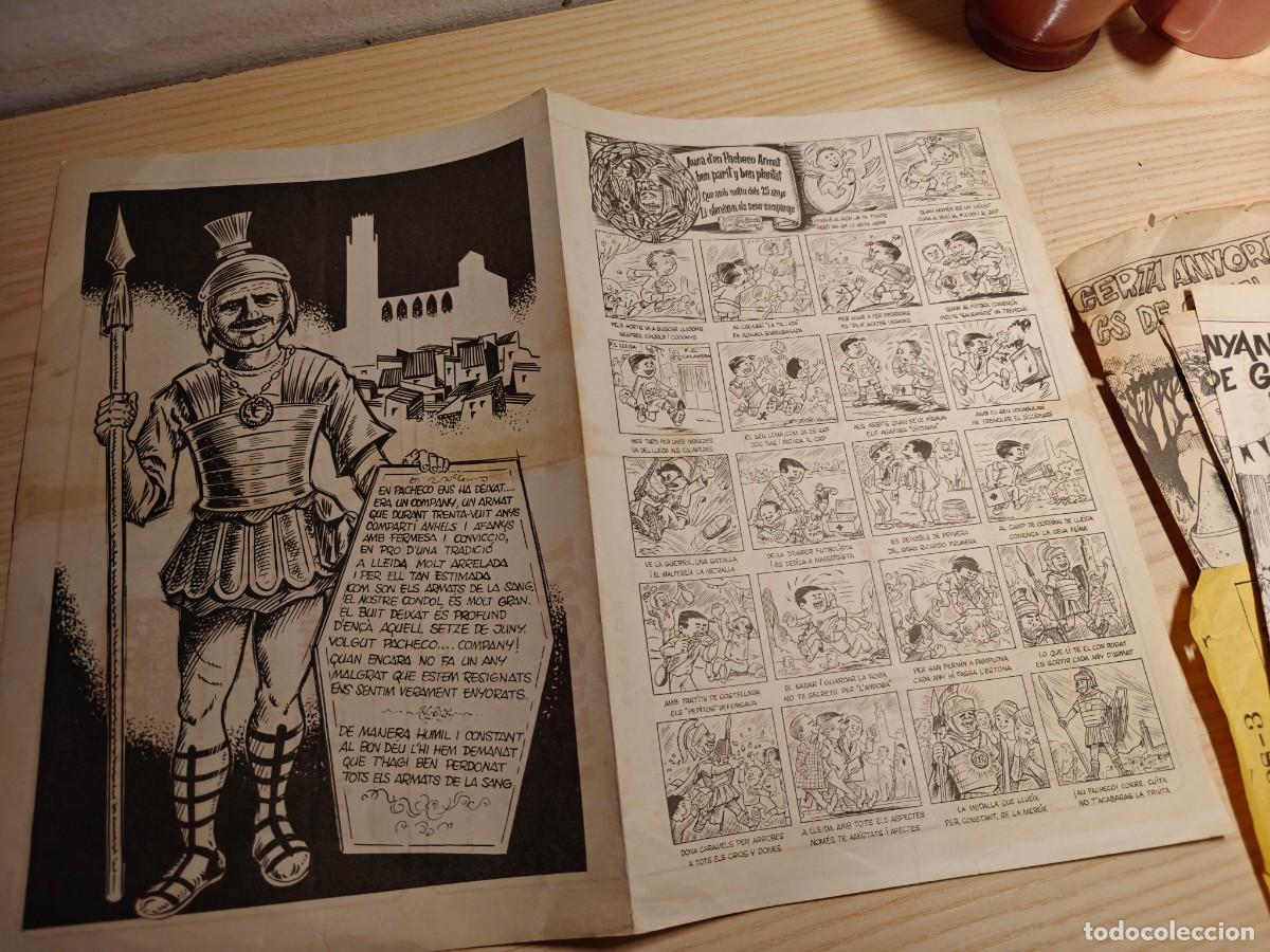 Otros Art&iacute;culos de Coleccionismo en Papel: AUCA LLEIDA LOTERIA 1982 ARMATS DE LLEIDA ILUSTRACION BELLART PEP