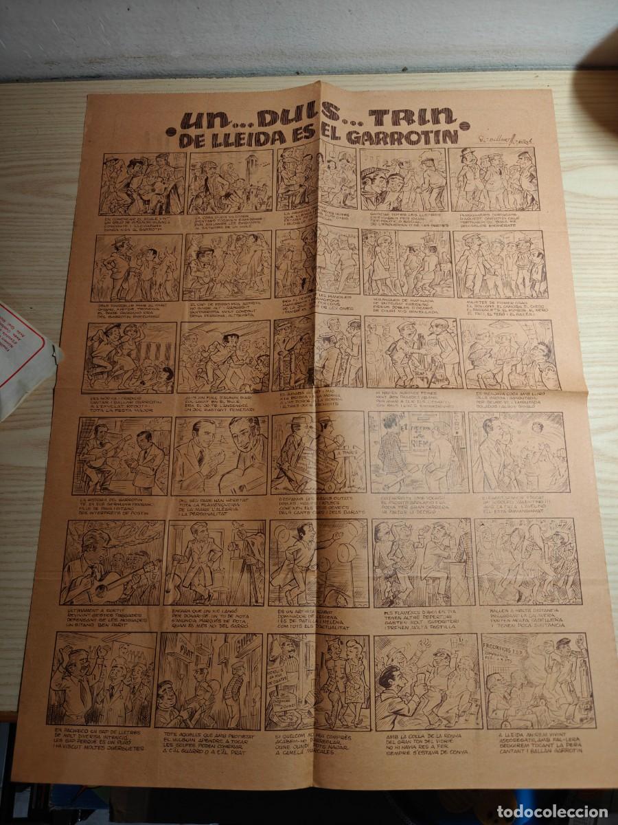 Otros Art&iacute;culos de Coleccionismo en Papel: AUCA LLEIDA LOTERIA 1972 ARMATS DE LLEIDA ILUSTRACION BELLART PEP