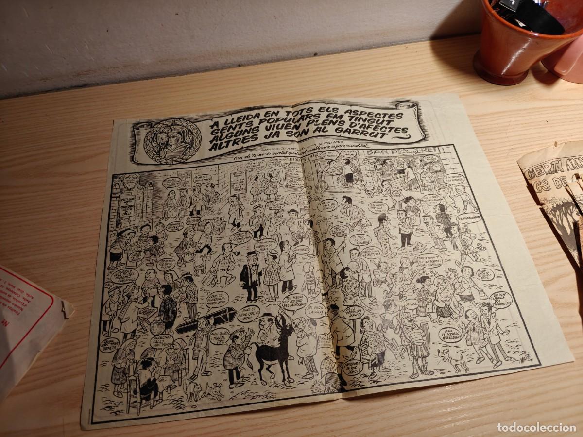 Otros Art&iacute;culos de Coleccionismo en Papel: AUCA LLEIDA LOTERIA 1971 ARMATS DE LLEIDA ILUSTRACION BELLART MIRO