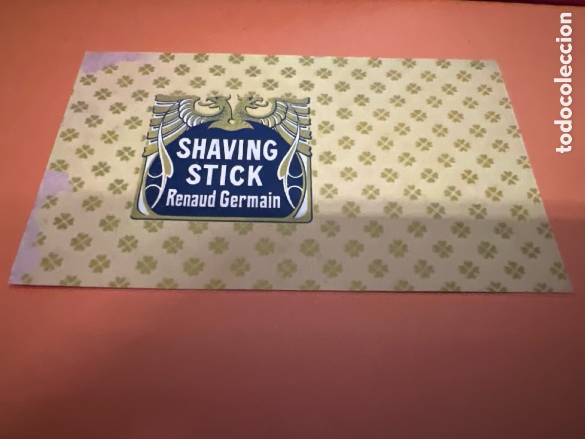 Paper Collecting Others: T1/F5/B4. ETIQUETA - SHAVING STICK - RENAUD GERMAIN
