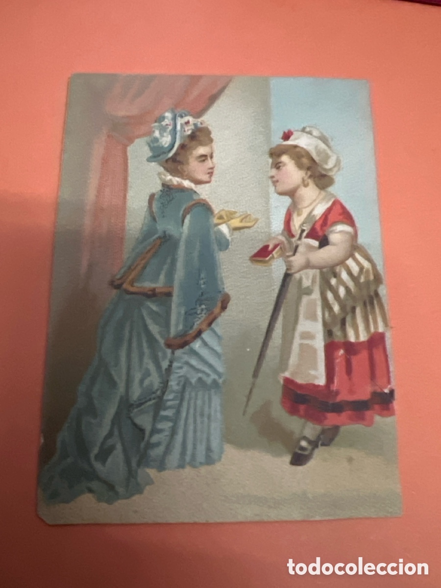 Paper Collecting Others: T1/F5/B12. Publicidad Tarjeta finales siglo XIX confiter&iacute;a subiela