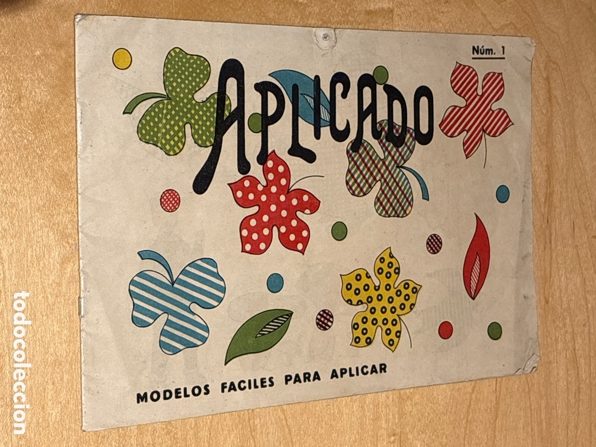 Otros Art&iacute;culos de Coleccionismo en Papel: LIBRO APLICADO MODELOS F&Aacute;CILES PARA BORDAR PEQUE INFANTIL N&Uacute;M 1 PUNTO DE MEDIA EDICIONES ROS MON