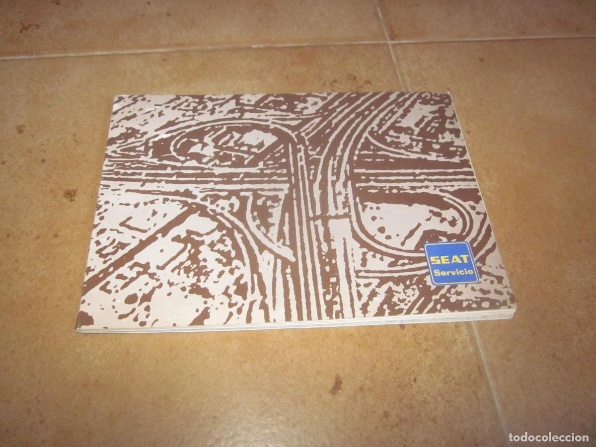 Otros art&iacute;culos de coleccionismo en papel: SEAT SERVICIO - RED DE TALLERES - MARZO 1976