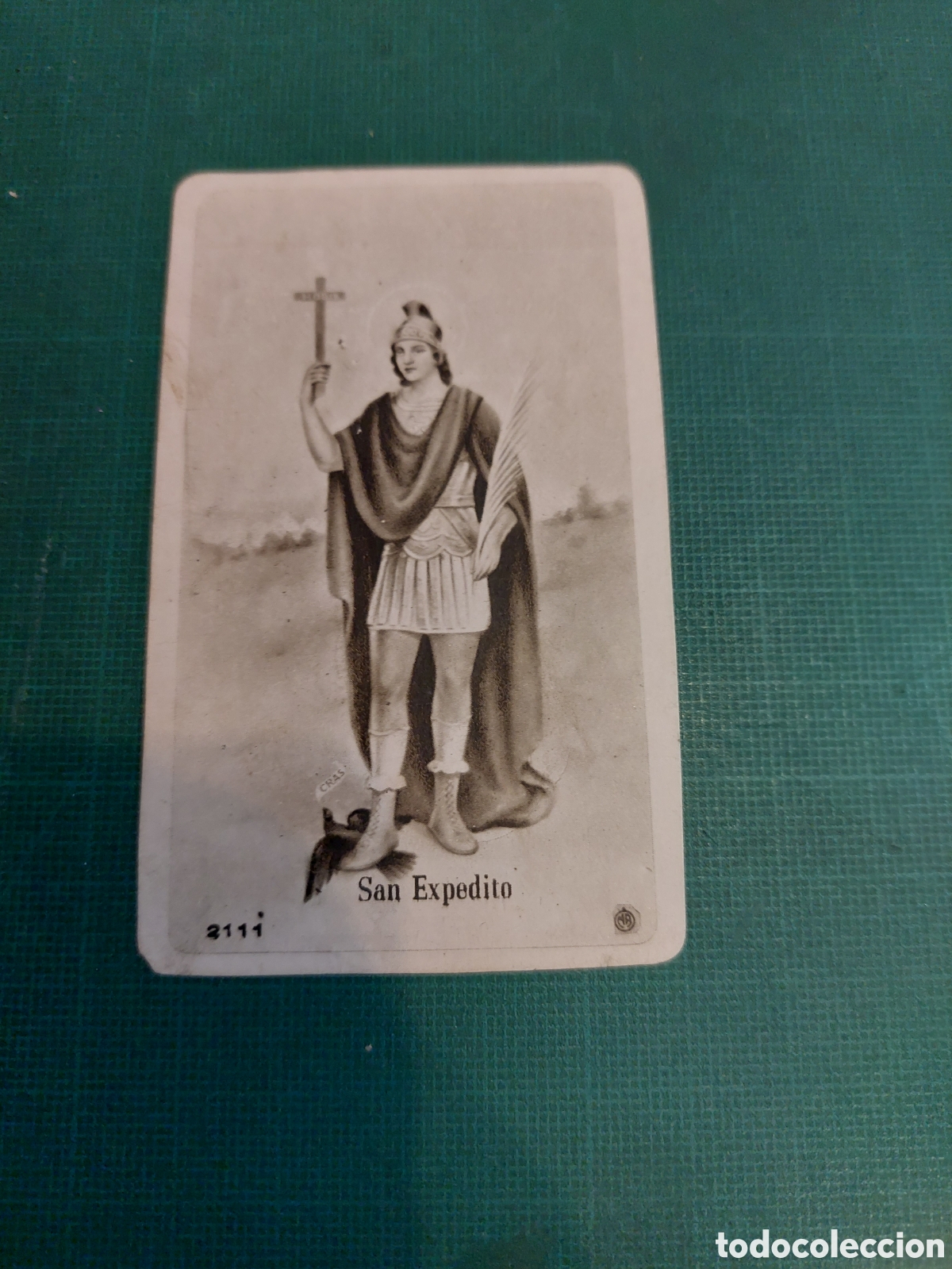 Collectionnisme Papier divers: SAN EXPEDITO estampa casa ba&ntilde;eres s.jaime Barcelona