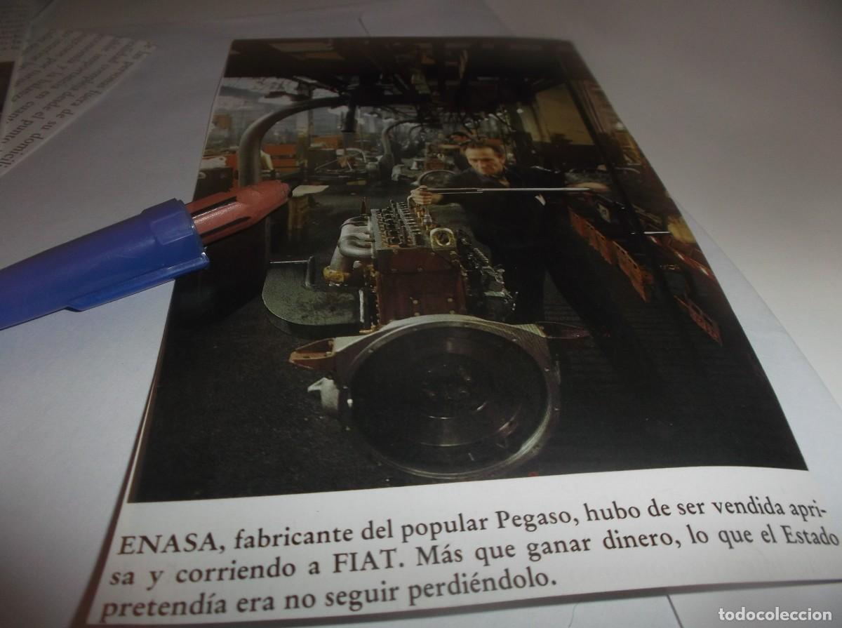 Otros Art&iacute;culos de Coleccionismo en Papel: RECORTE A&Ntilde;O 1990(MADRID)LA F&Aacute;BRICA ENASA DEL POPULAR CAMI&Oacute;N PEGASO .VENDIDA A FIAT