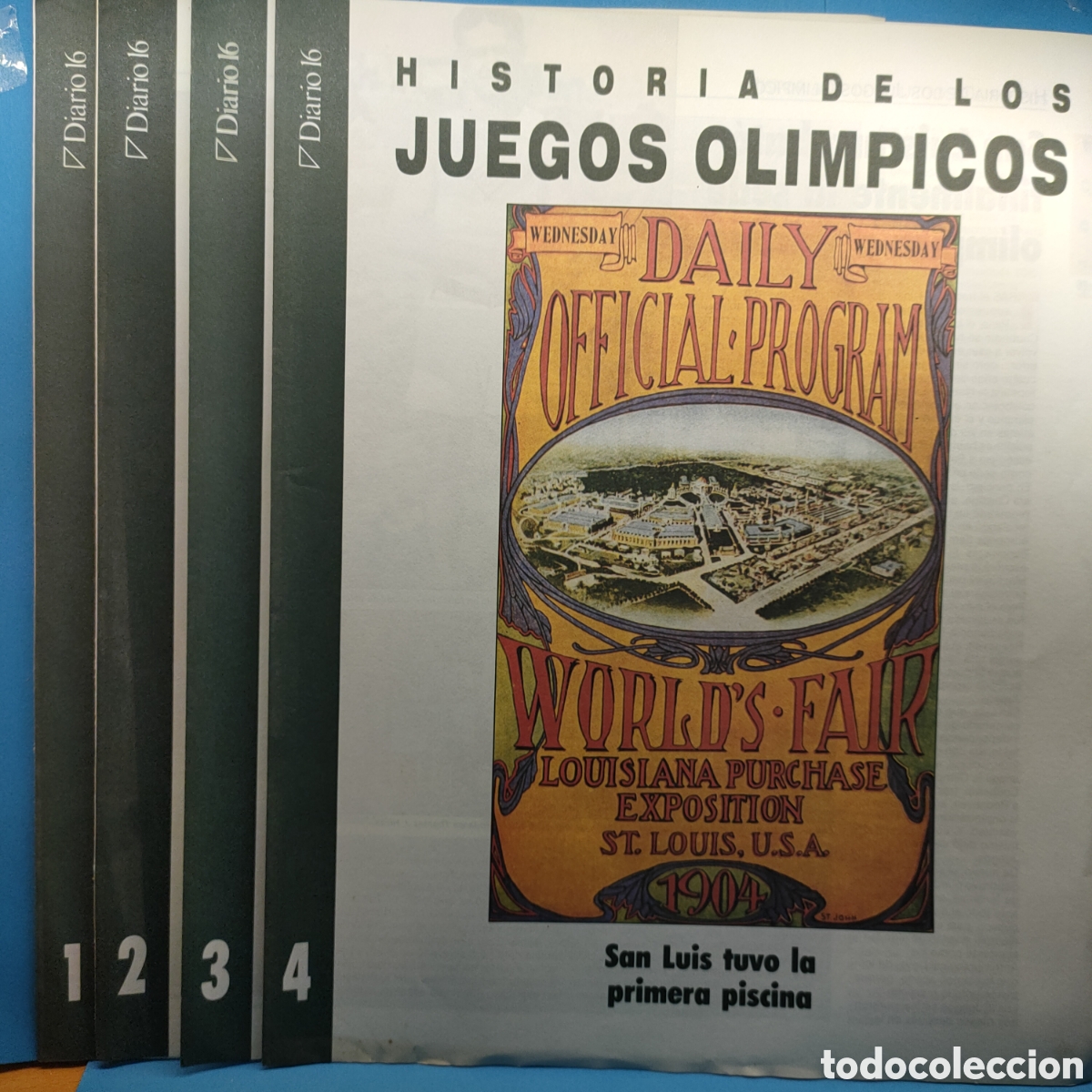 Otros art&iacute;culos de coleccionismo en papel: HISTORIA DE LOS JUEGOS OLIMPICOS. Diario 16,. 6 fasciculos