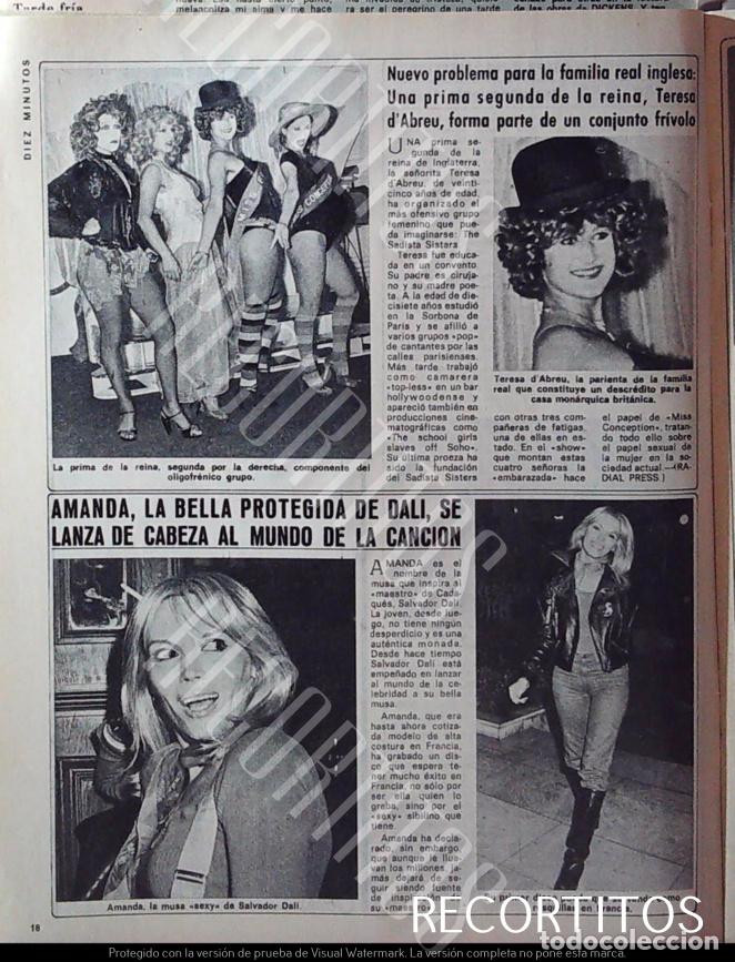 Outros artigos de papel: AMANDA LEAR TERESA D'ABREU