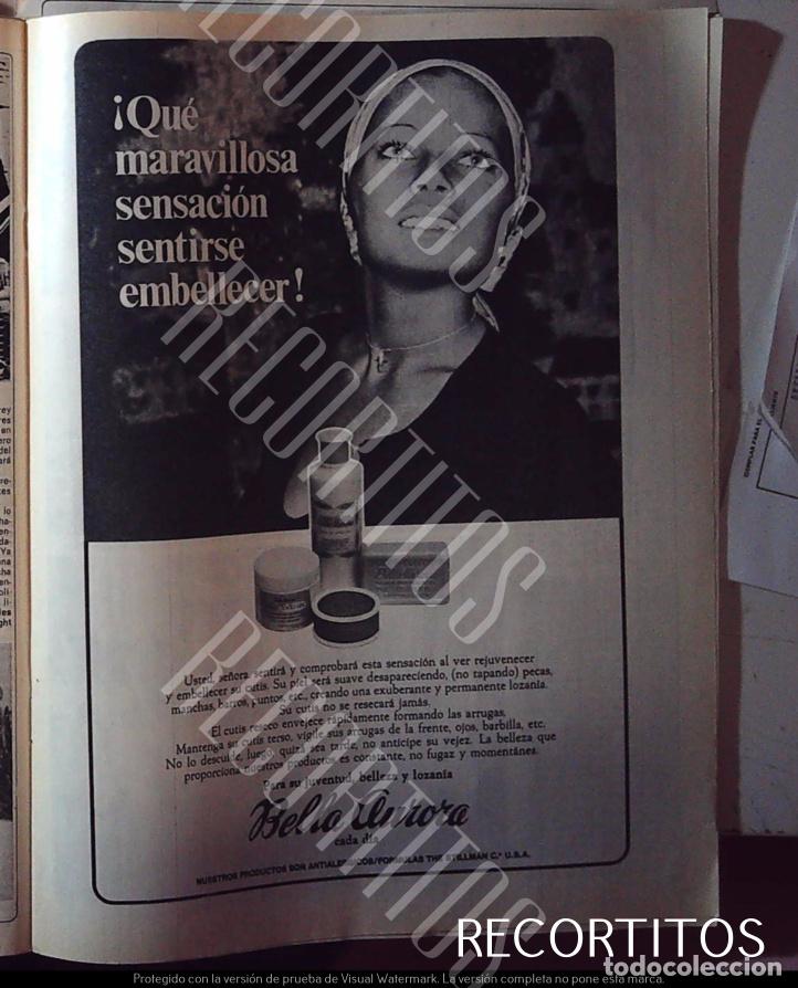 Outros artigos de papel: BELLA AURORA ANUNCIO PUBLICIDAD