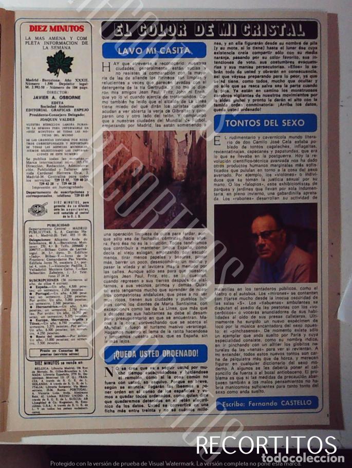 Collectionnisme Papier divers: camilo jose cela tontos del sexo