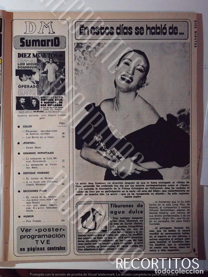 Otros Art&iacute;culos de Coleccionismo en Papel: JANE SEYMOUR DRA QUINN JAMES BOND 007 CAPITANES Y REYES al este del eden