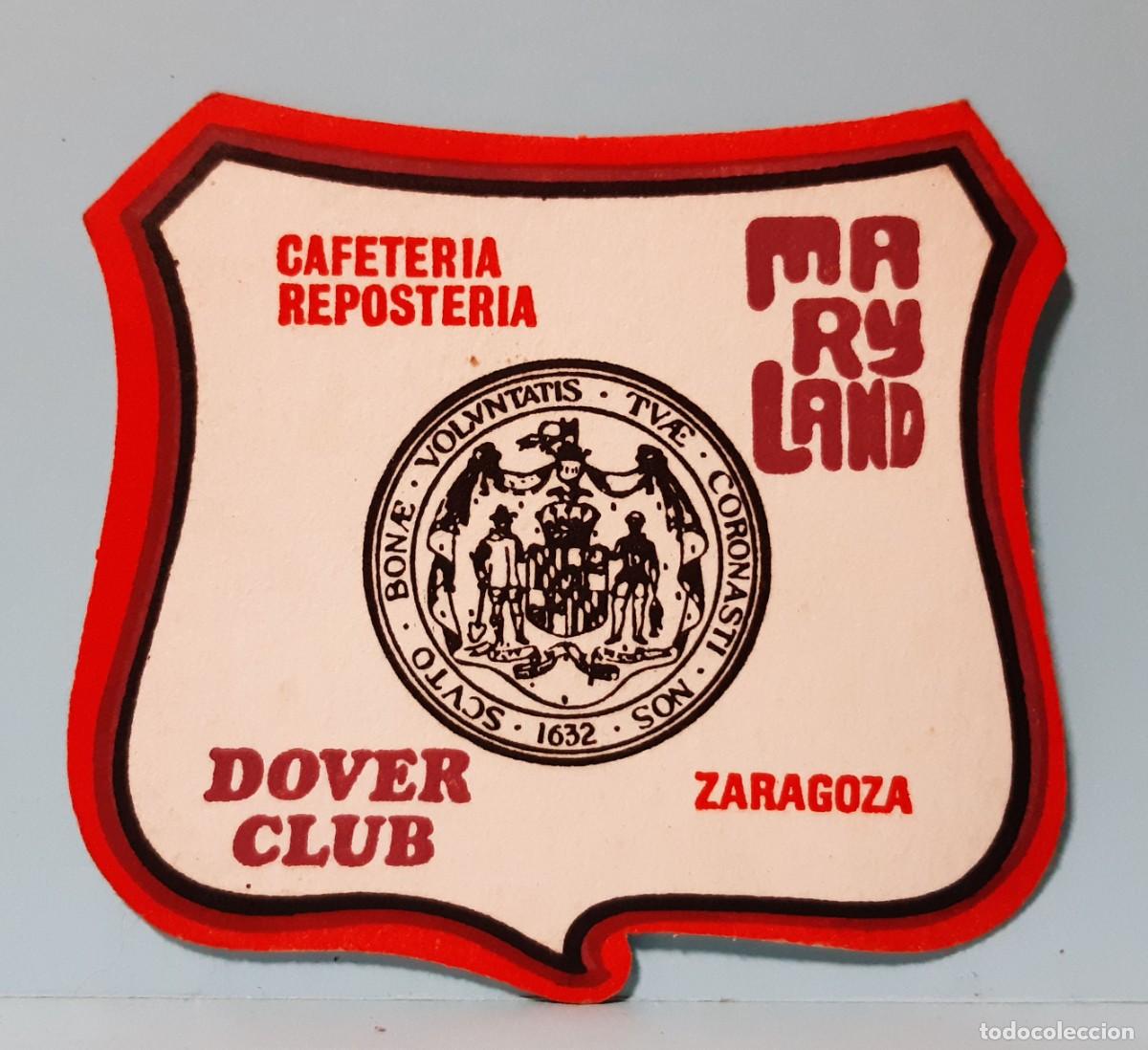 Otros Art&iacute;culos de Coleccionismo en Papel: POSAVASOS MARYLAND DOVER CLUB - ZARAGOZA