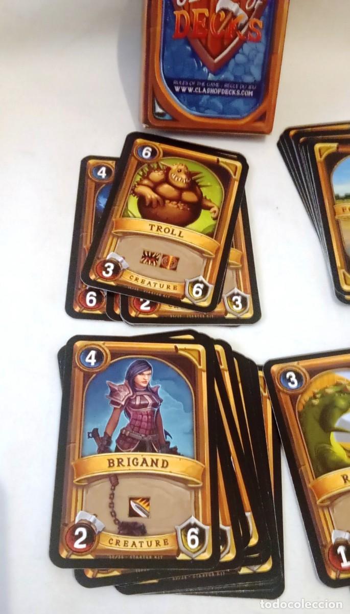 Otros art&iacute;culos de coleccionismo en papel: Clash of Decks: Starter Kit - Foto 4