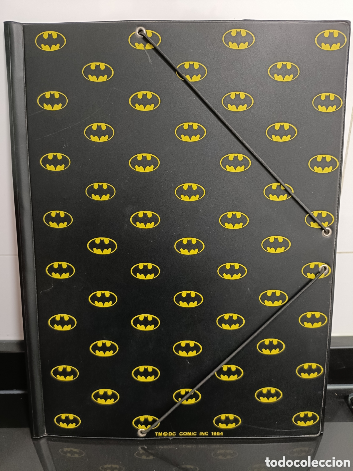 Otros art&iacute;culos de coleccionismo en papel: A&ntilde;os 80 vintage Carpeta de Batman DC Comic INC 1964