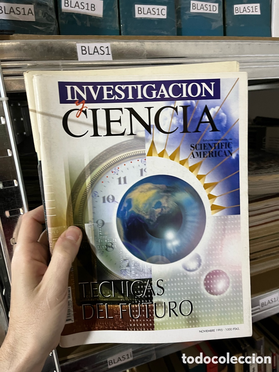 Otros Art&iacute;culos de Coleccionismo en Papel: BLAS1 INVESTIGACION Y CIENCIA noviembre 1995 Edici&oacute;n en espa&ntilde;ol