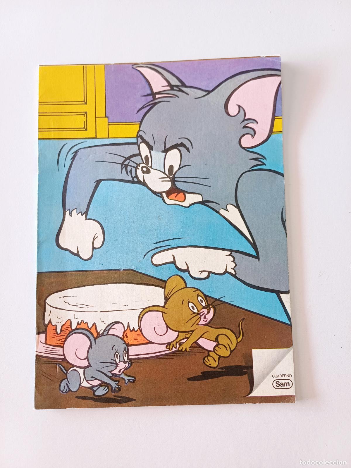 Otros Art&iacute;culos de Coleccionismo en Papel: ANTIGUO CUADERNO LIBRETA SAM DE TOM Y JERRY 1981 METRO GOLDWYN MAYER WARNER BROS