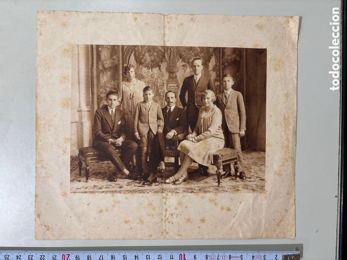 Otros Art&iacute;culos de Coleccionismo en Papel: FOTOTIPIA. ALFONSO XIII. POSADO FAMILIA REAL ESPA&Ntilde;OLA. FOT&Oacute;GRAFO?.