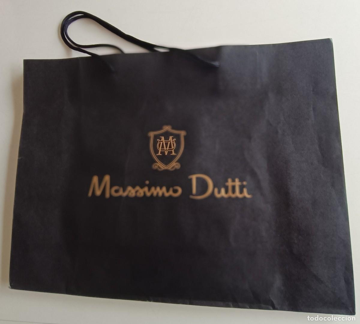 Otros Art&iacute;culos de Coleccionismo en Papel: BOLSA ANTIGUA MASSIMO DUTTI