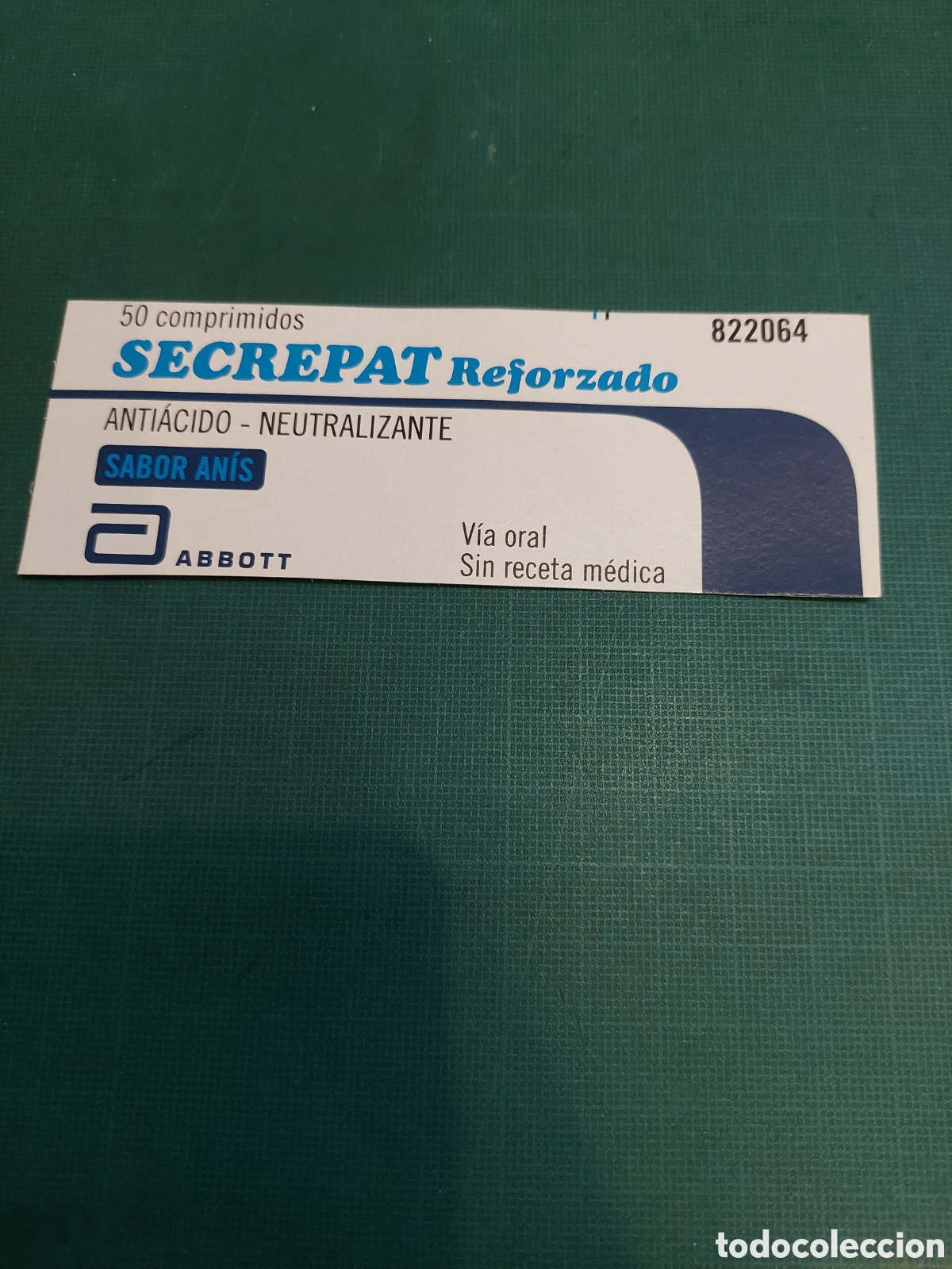 Paper Collecting Others: IMPRESO SECREPAT MEDICAMENTOS ABBOTT