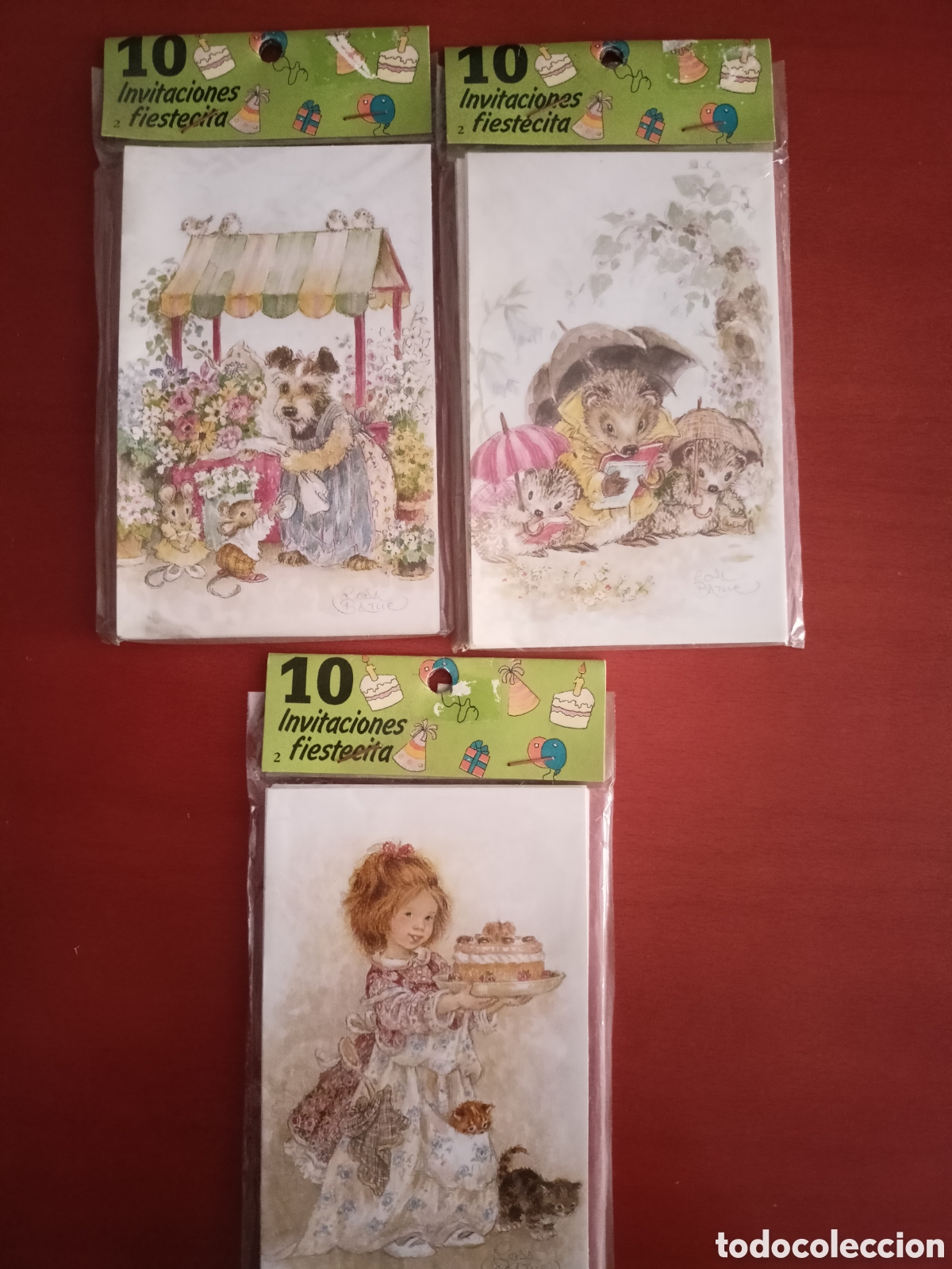 Sammelleidenschaft Andere Papierartikel: Vintage. Lote 30 invitaciones fiesta Rosa Batlle. Nuevo. Catalan