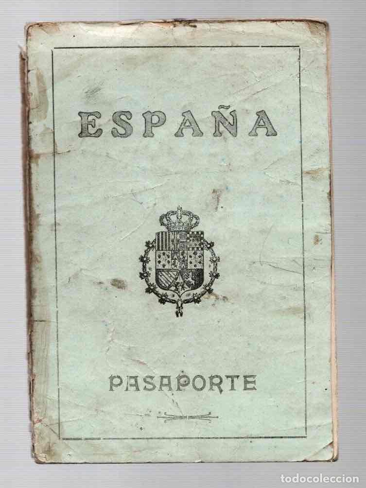 Sammelleidenschaft Andere Papierartikel: PASAPORTE ESPA&Ntilde;A. EXPEDIDO EN BARCELONA,1 DE OCTUBRE DE 1925