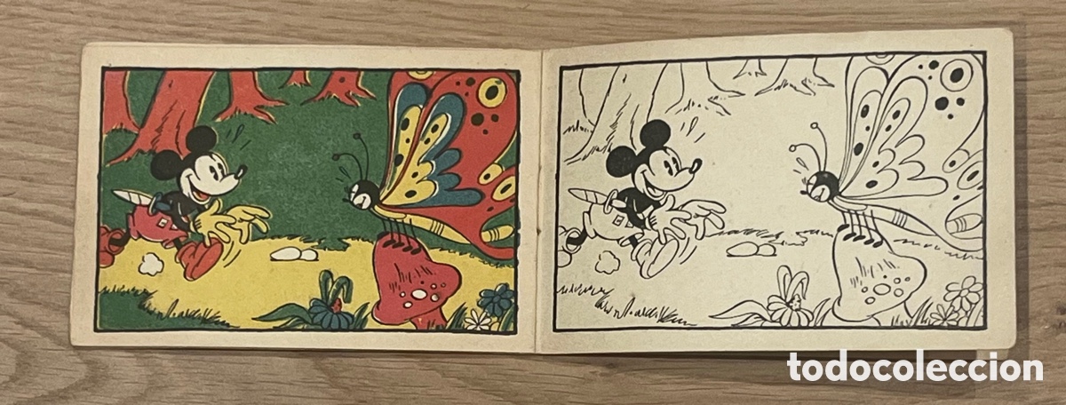 Otros art&iacute;culos de coleccionismo en papel: CUENTO PARA COLOREAR MICKEY MOUSE - Foto 4